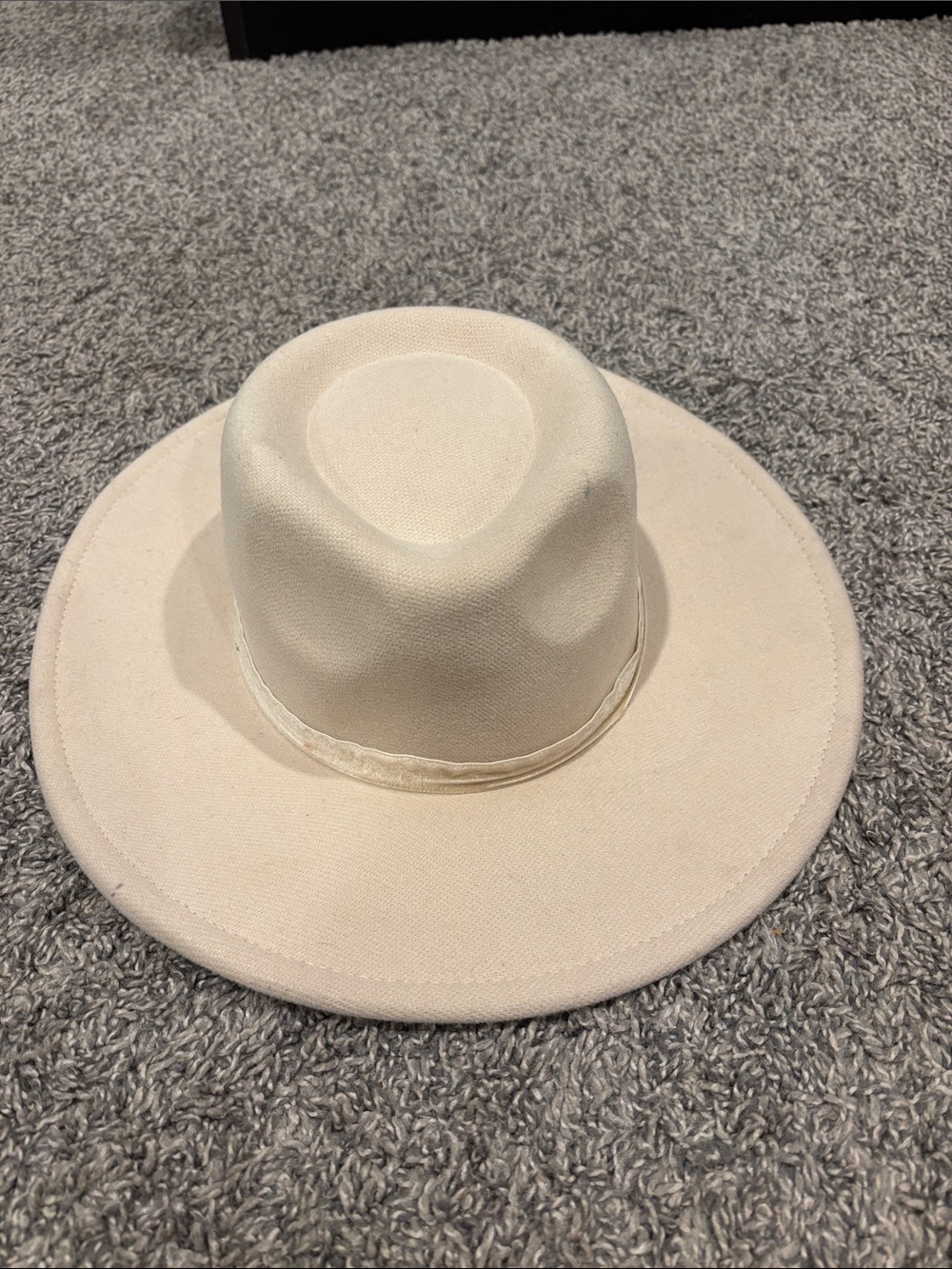 Othr Cream Wide-Brim Rancher Hat
